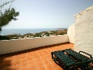 main bedroom terrace with sea views